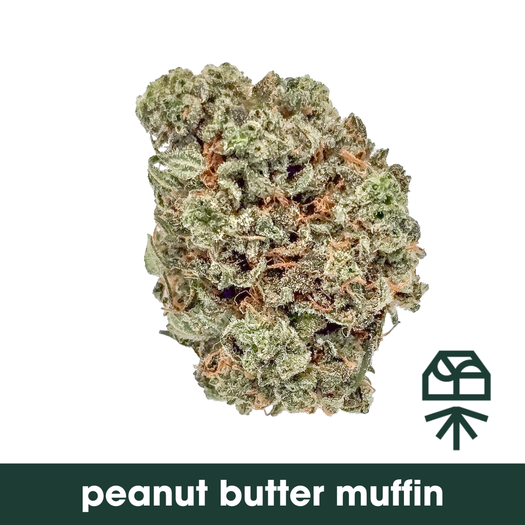 Photograph of product: Peanut Butter Muffin Whole Flower - 14g