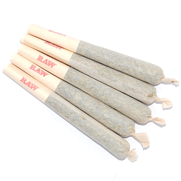Photograph of product: Mix and Match Any 5  1.0 gram Pre-Rolls