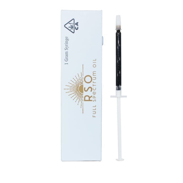 Photograph of product: Emerald Bay - Syringe - Hybrid (Lemon Cherry Gelato) TH-oui RSO (1g)