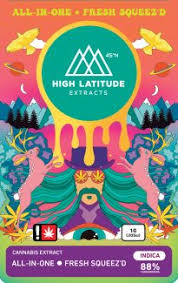 Photograph of product: High Latitude - Grape Gas - Cured Resin Cart 1g