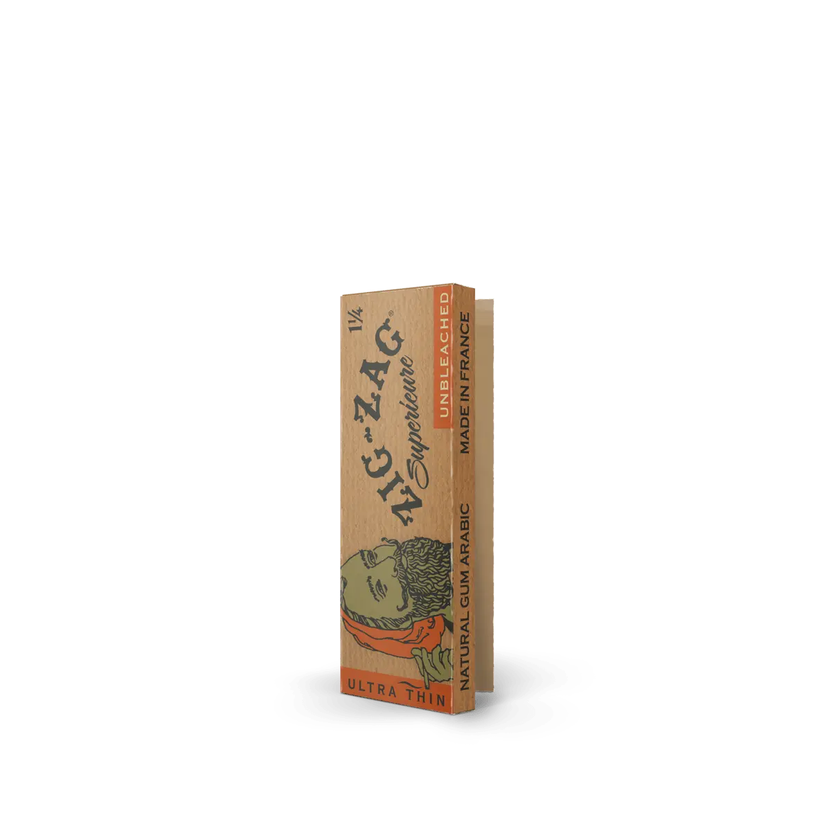 Photograph of product: 1 1/4" Ultra-Thin Unbleached Rolling Papers