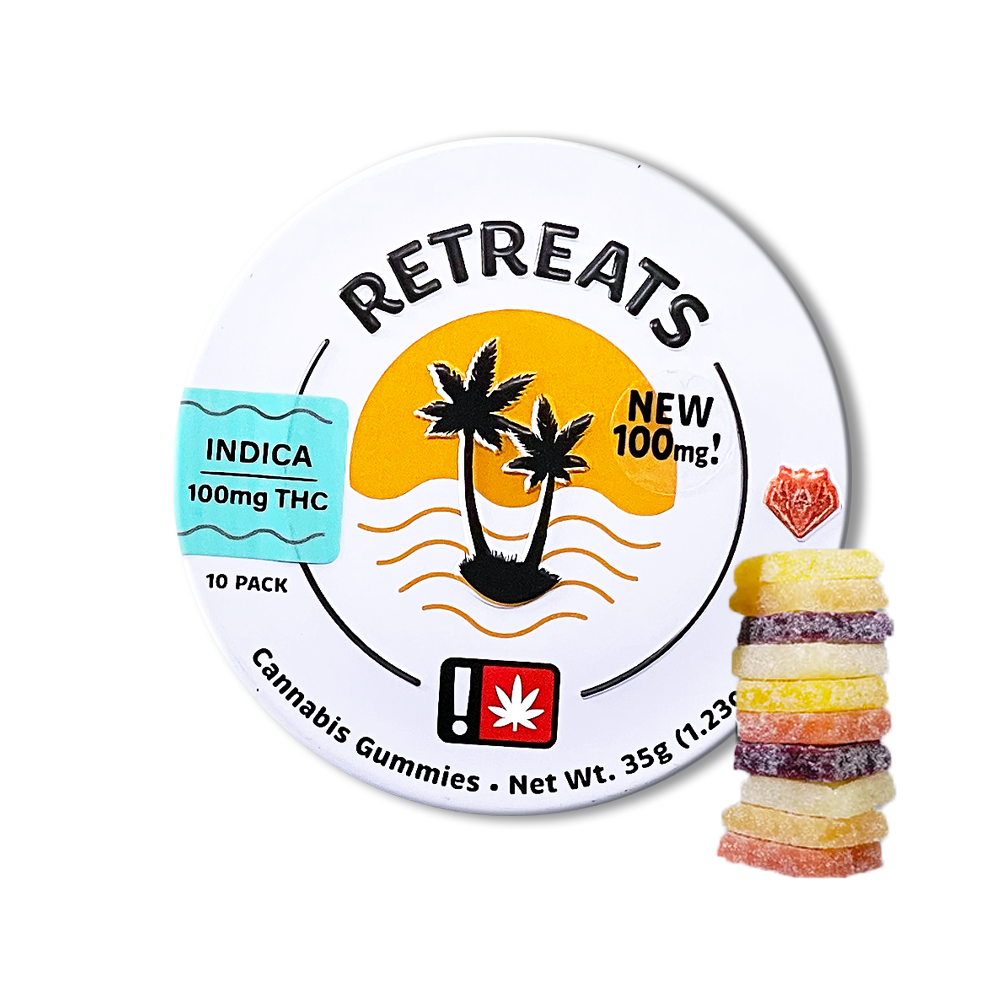Photograph of product: Retreat Oui'd TH-oui Gummies 10pk | 100mg
