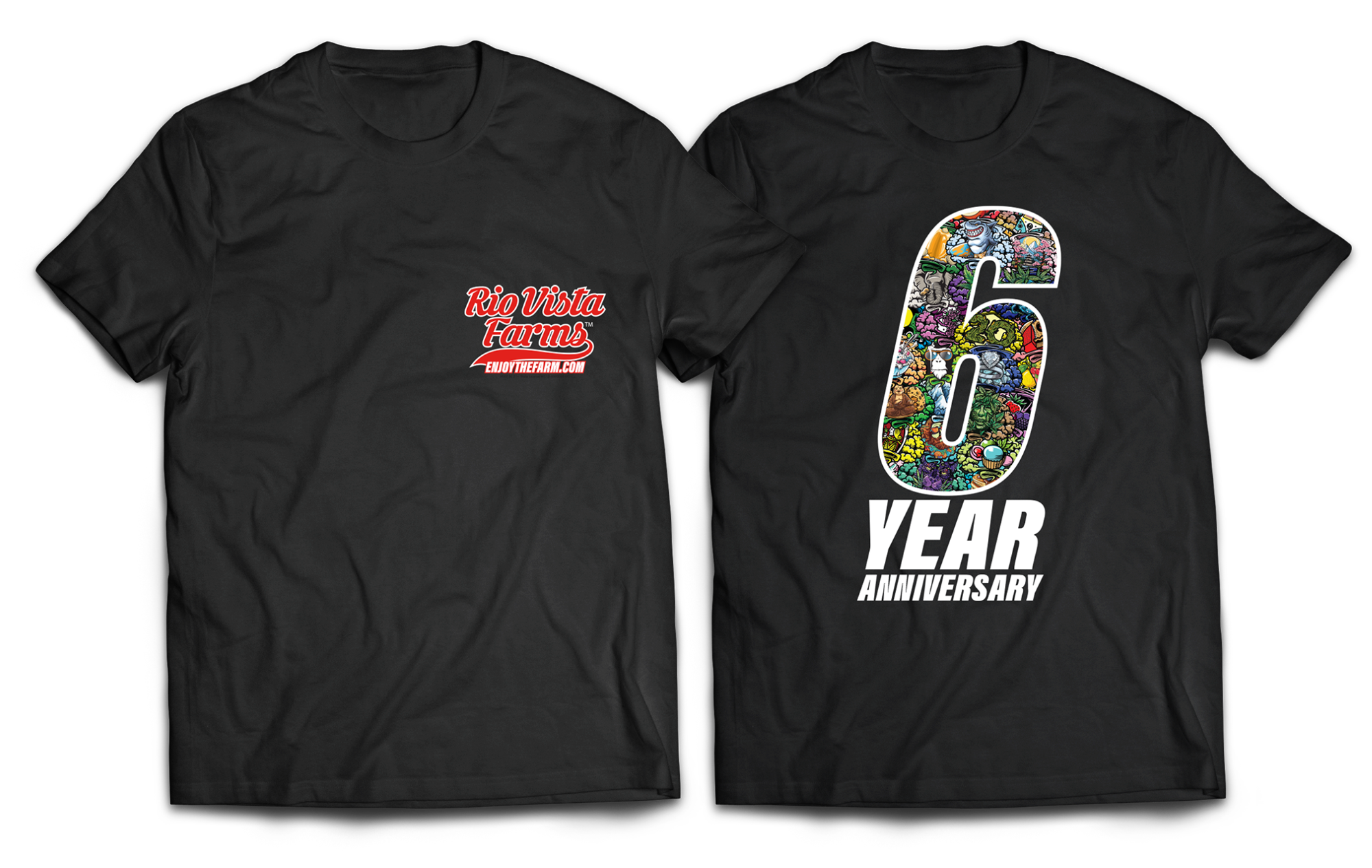 Photograph of product: RVF 2024 Anniversary Large T-Shirt