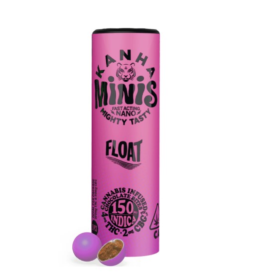 Photograph of product: 2:1 FLOAT CBG MINIS 25 PACK 150MG