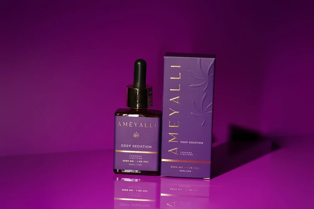 Photograph of product: Ameyalli  Wellness | Tincture | Ameyalli Purple | Deep Sedation