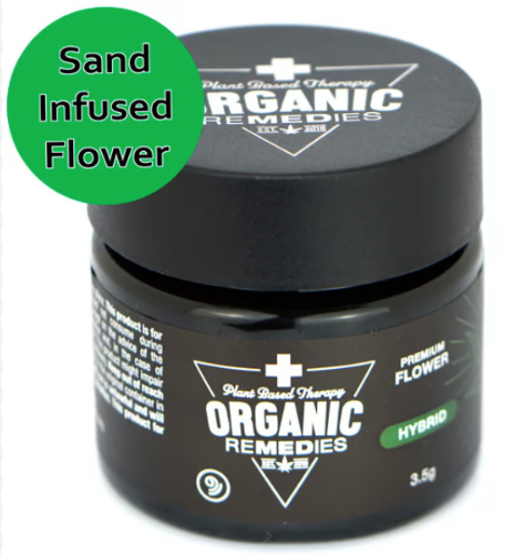 Photograph of product: Mac Mimosa | Sand Infused Ground Flower | 3.5g