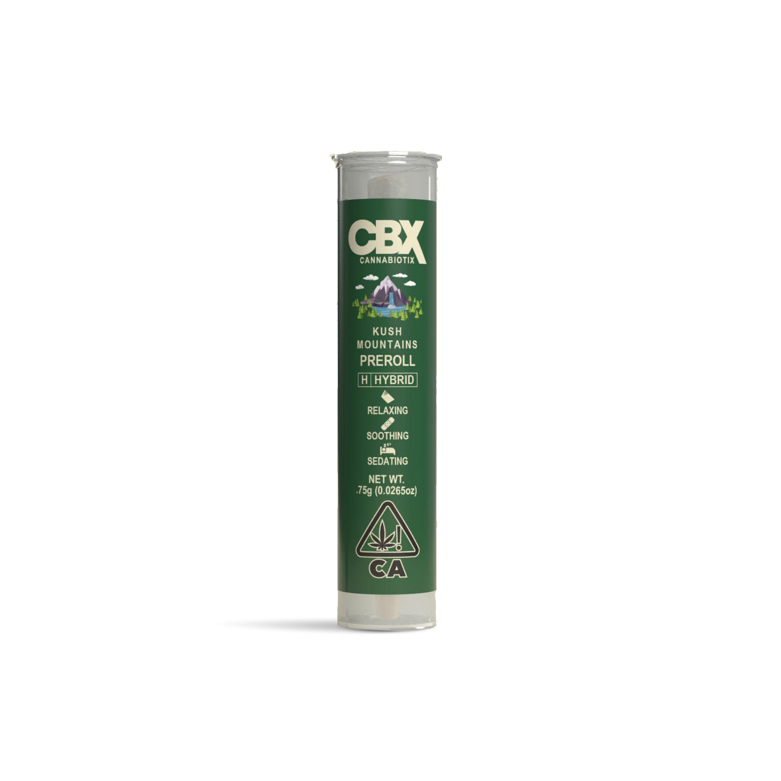 Photograph of product: Kush Mountains Pre-Roll | 0.75g