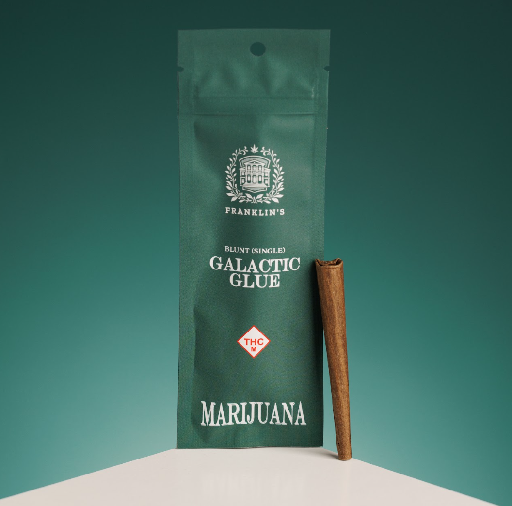 Photograph of product: Galactic Glue Blunt (.5g)