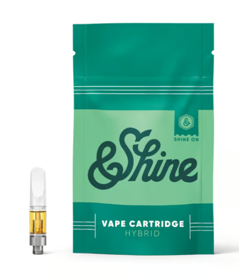Photograph of product: &SHINE BLUE BURST X BLUE RASPBERRY CARTRIDGE