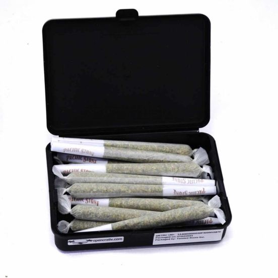 Photograph of product: [Pacific Stone] Preroll 14 Pack - 7g - Kush Mints (H) - 