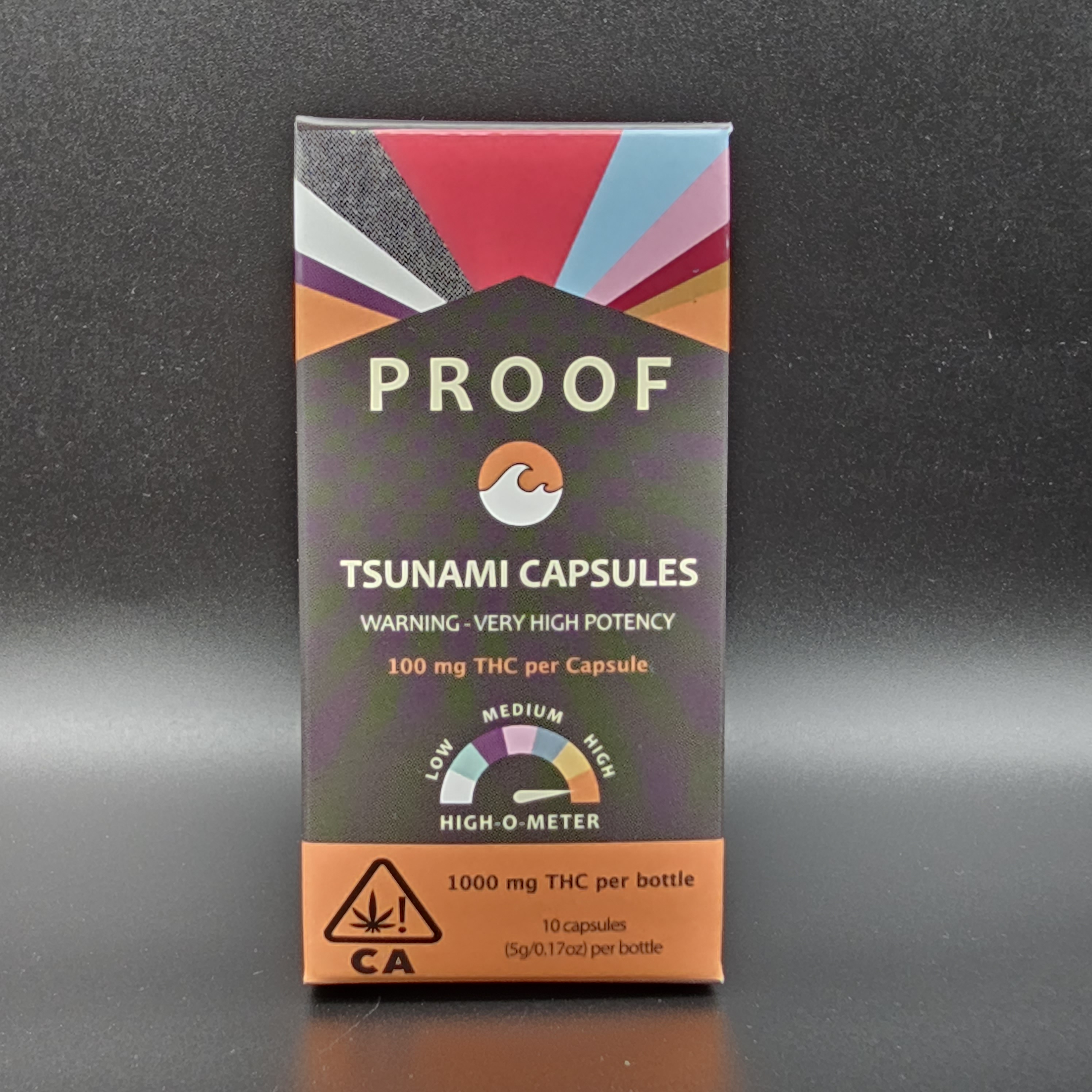 Photograph of product: Proof Tsunami Capsules - 10pk