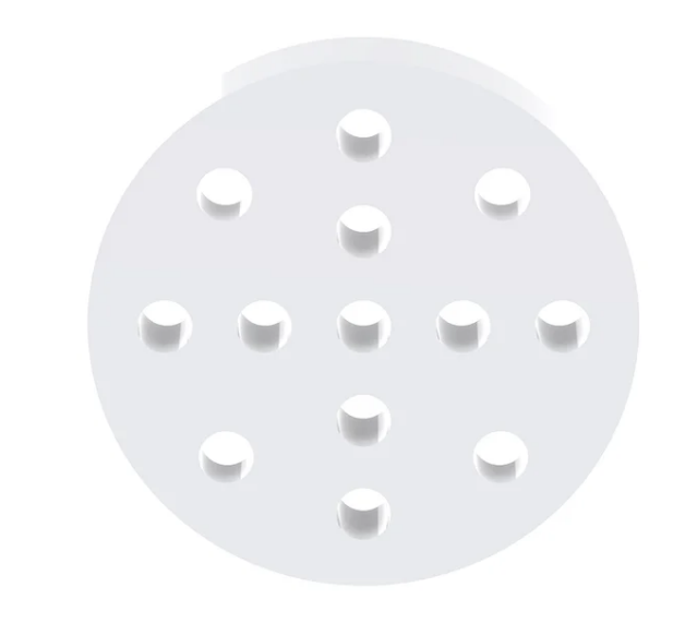 Photograph of product: White Rhino - Glass Screen (Honeycomb)