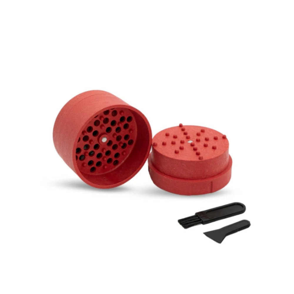Photograph of product: STACHE Hemp Grynder: Red