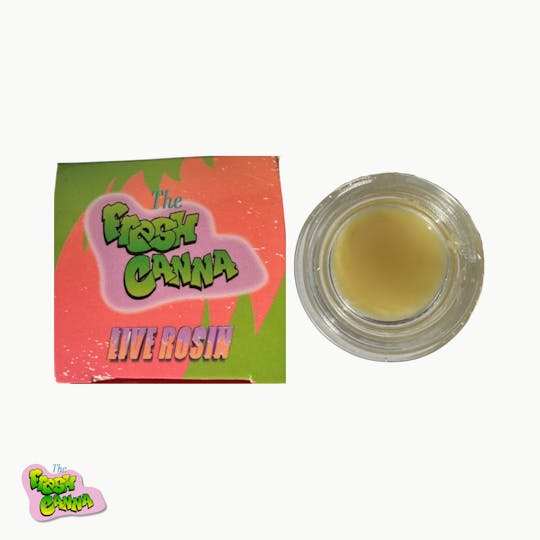 Photograph of product: Fresh Canna: Strawberry Guava 1G Live Rosin (H)