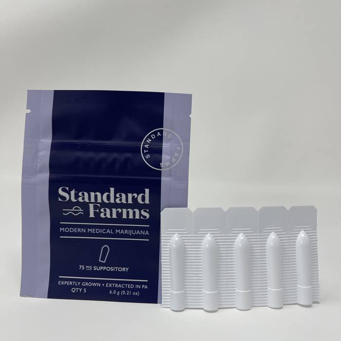 Photograph of product: 75mg TH-oui Suppositories | 5pk