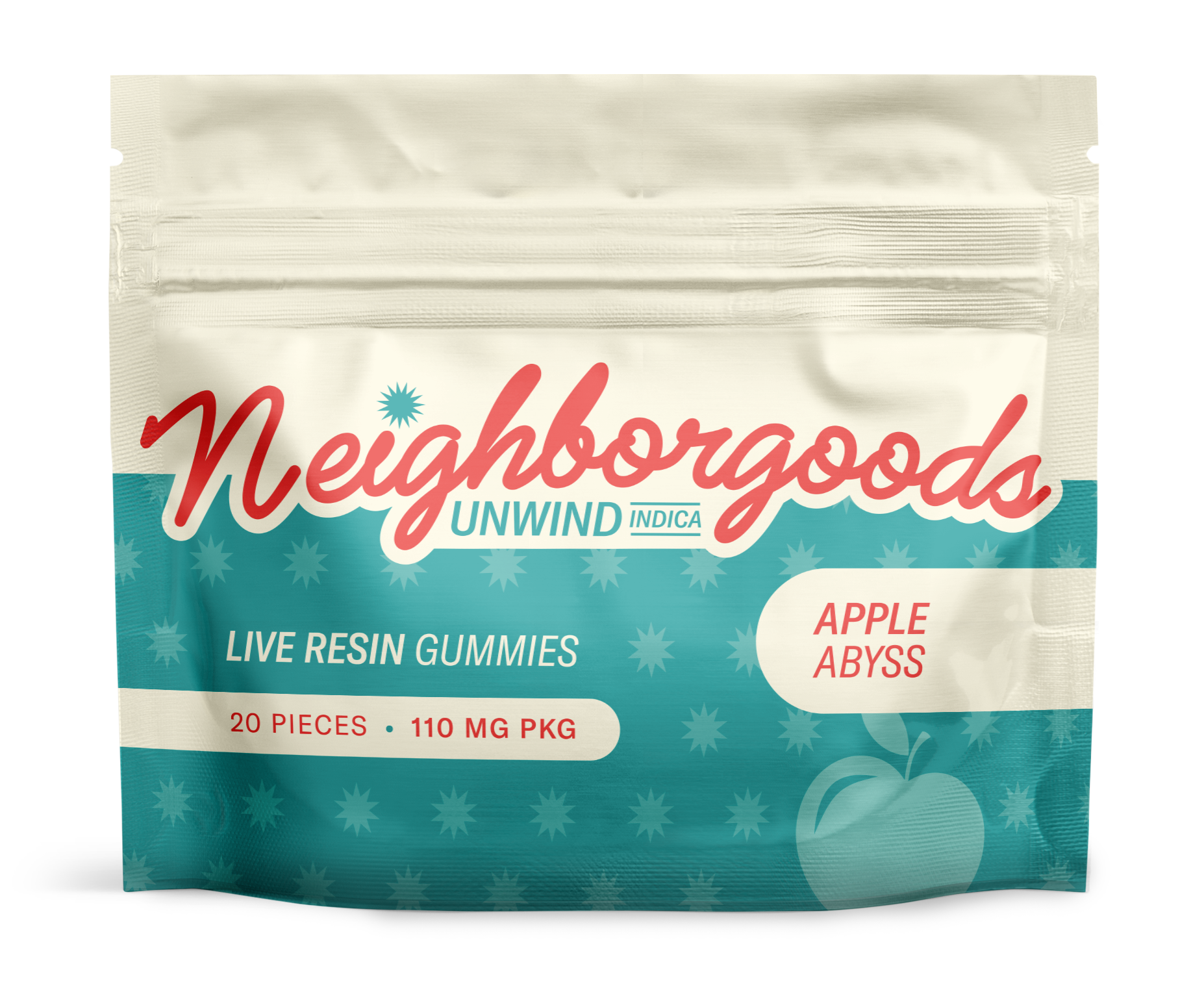 Photograph of product: Apple Abyss | Live Resin Gummies | [99.86mg]