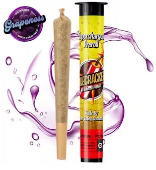Photograph of product: Grapeness Firecracker Infused Pre-roll (1g)
