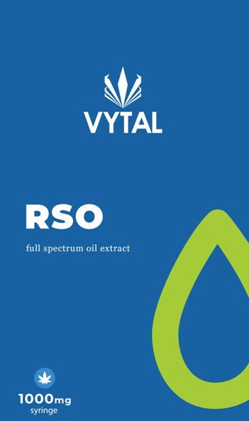 Photograph of Product: Ratioed RSO Collision Kush Oil 1g