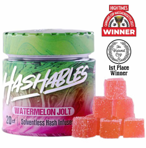 Photograph of product: Watermelon Jolt - au chocolat Gummies 20pk | 100mg