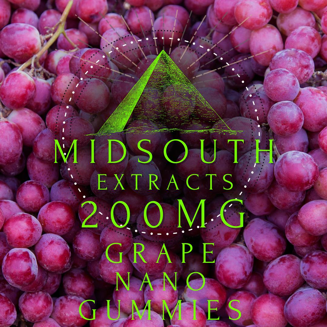 Photograph of product: Midsouth Extracts | 200mg | Grape | Nano