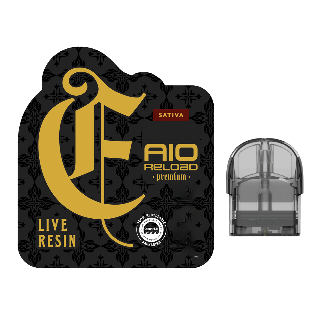 Photograph of product: Amnesia Haze- - Live Resin Reload- Eureka
