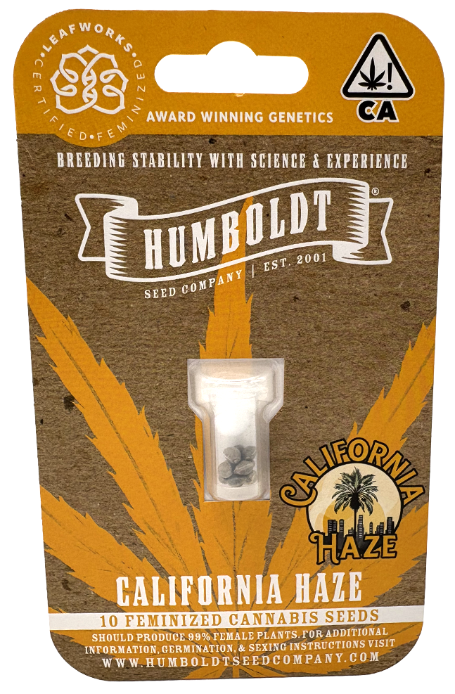 Photograph of product: Humboldt Seed Co | California Haze | 10PK Feminized Seeds
