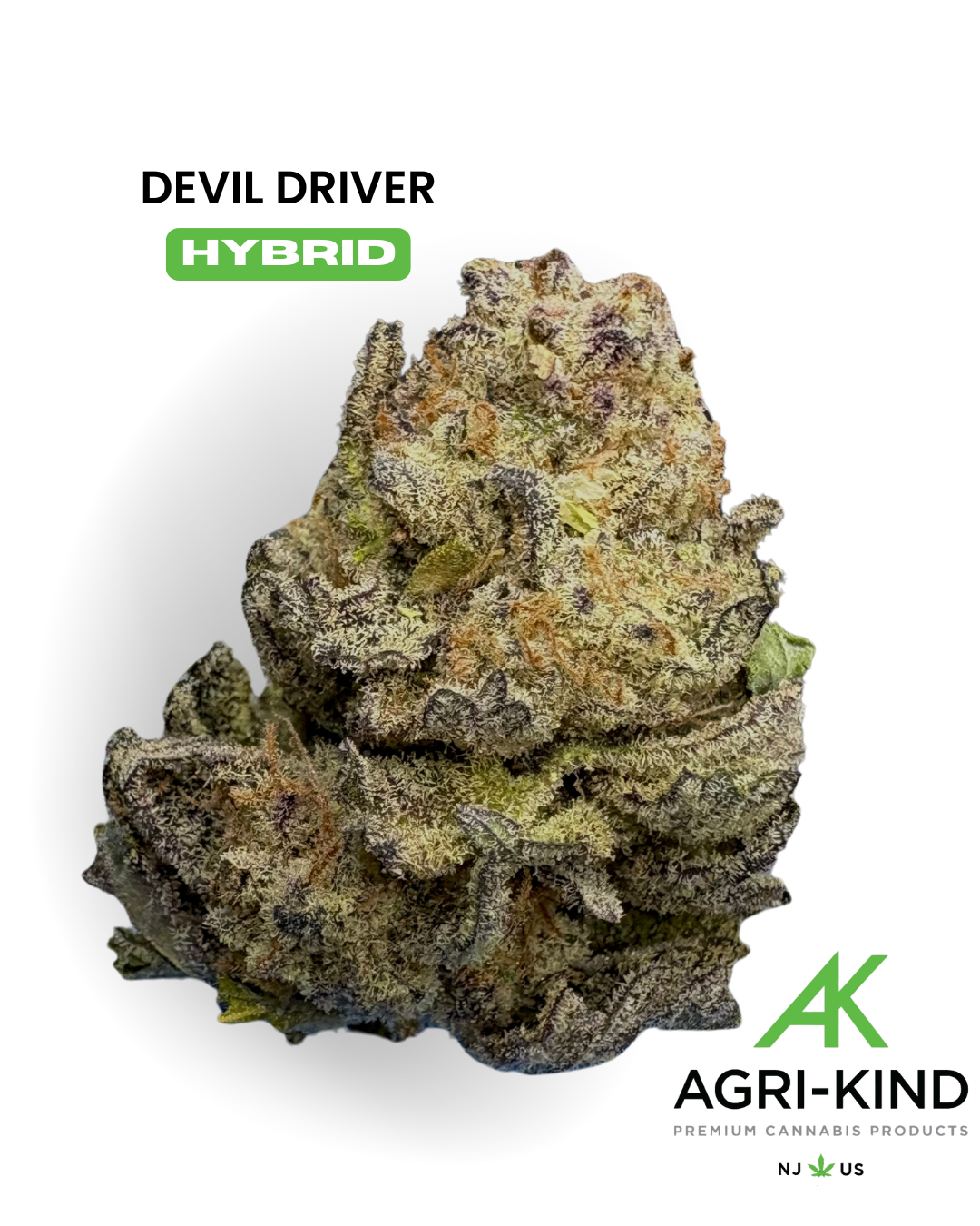 Photograph of product: Agri-Kind - Devil Driver - Flower - 3.5g