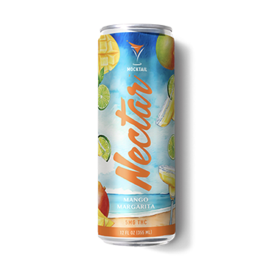 Photograph of product: Seltzer - Mango Margarita Infused Mocktail