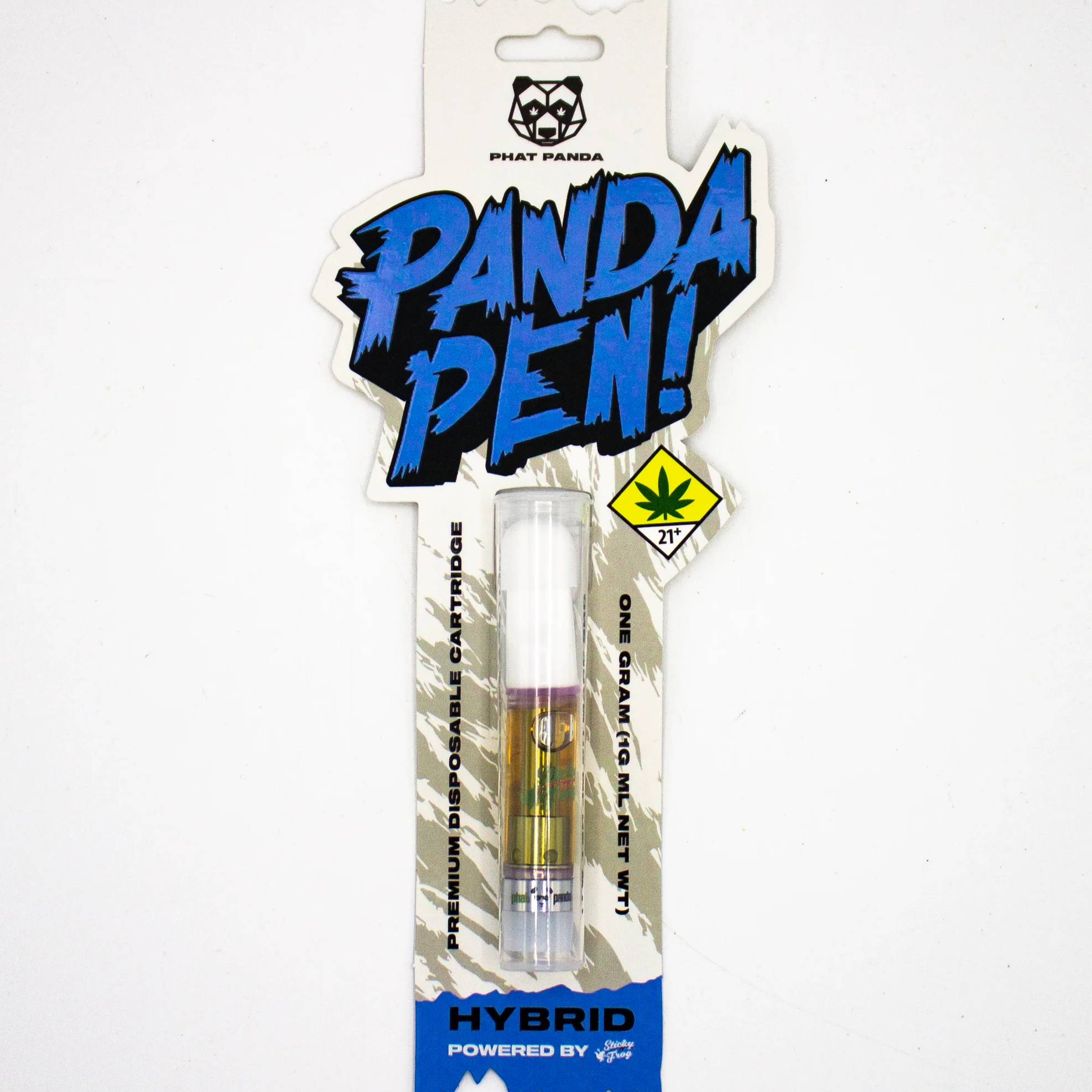 Photograph of product: 1:1 CBD Washington Apple Panda Pen | 1g