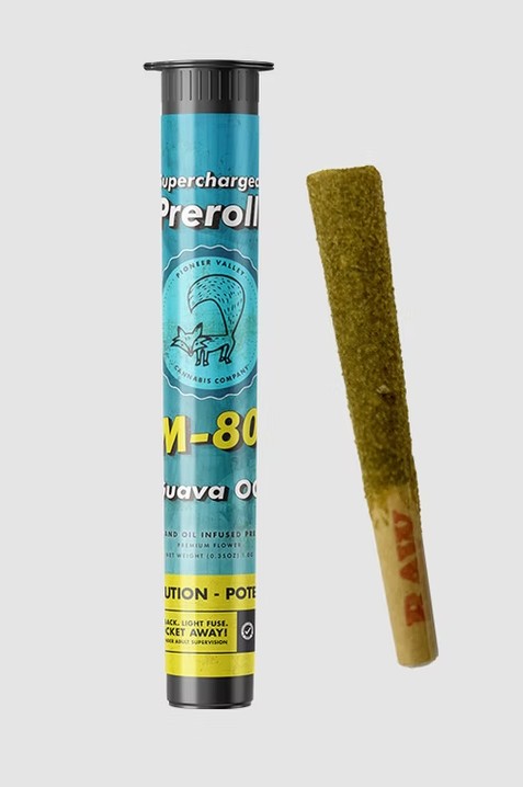 Photograph of product: Pioneer Valley | Guava Og M 80 | 1g Infused Pre Roll