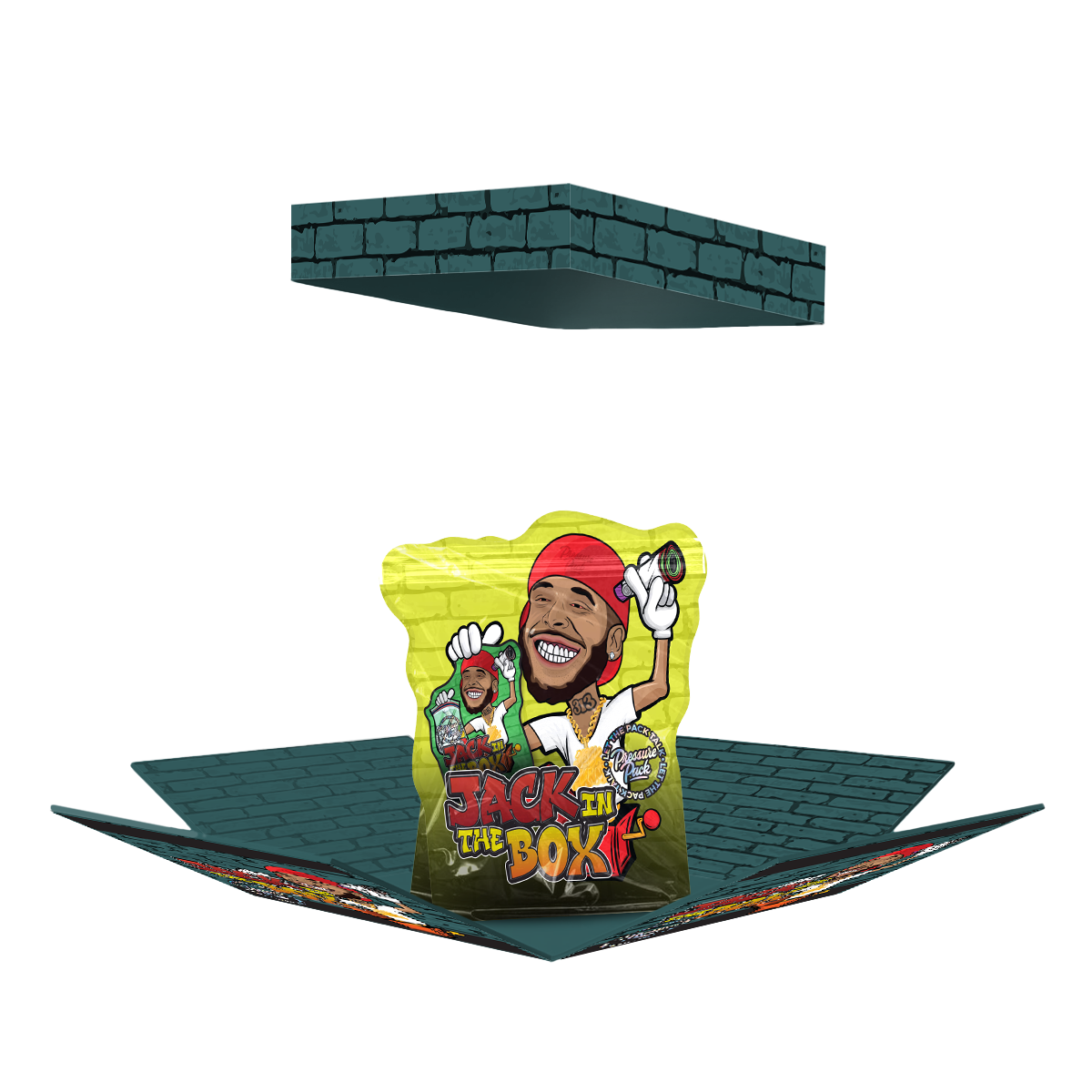 Photograph of product: Jack In The Box - P.P. x Jack Funny - 3.5g