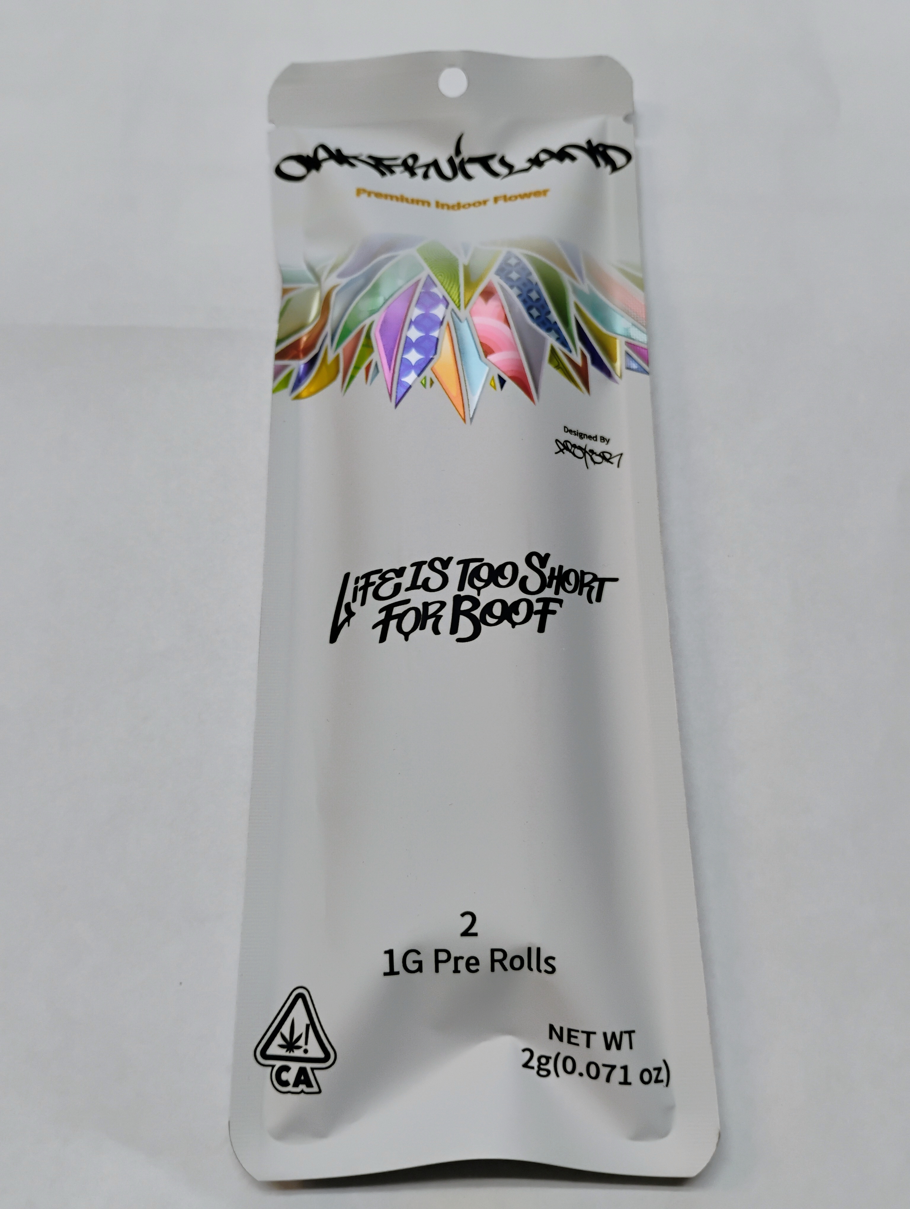 Photograph of product: ORANGE CREAMSICLE 1G DUAL PACK PRE-ROLL - 2 G