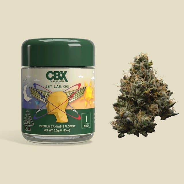 Photograph of product: Cannabiotix - Jet Lag OG 3.5g - Cannabiotix - Jet Lag OG 3.5g