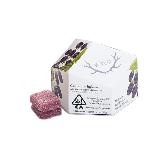 Photograph of product: Marionberry Gummies | 100mg - Wyld