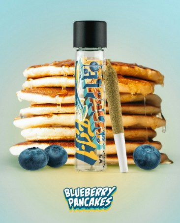 Photograph of product: JetPacks | FJ-Mini | Blueberry Pancakes | Infused Pre-roll