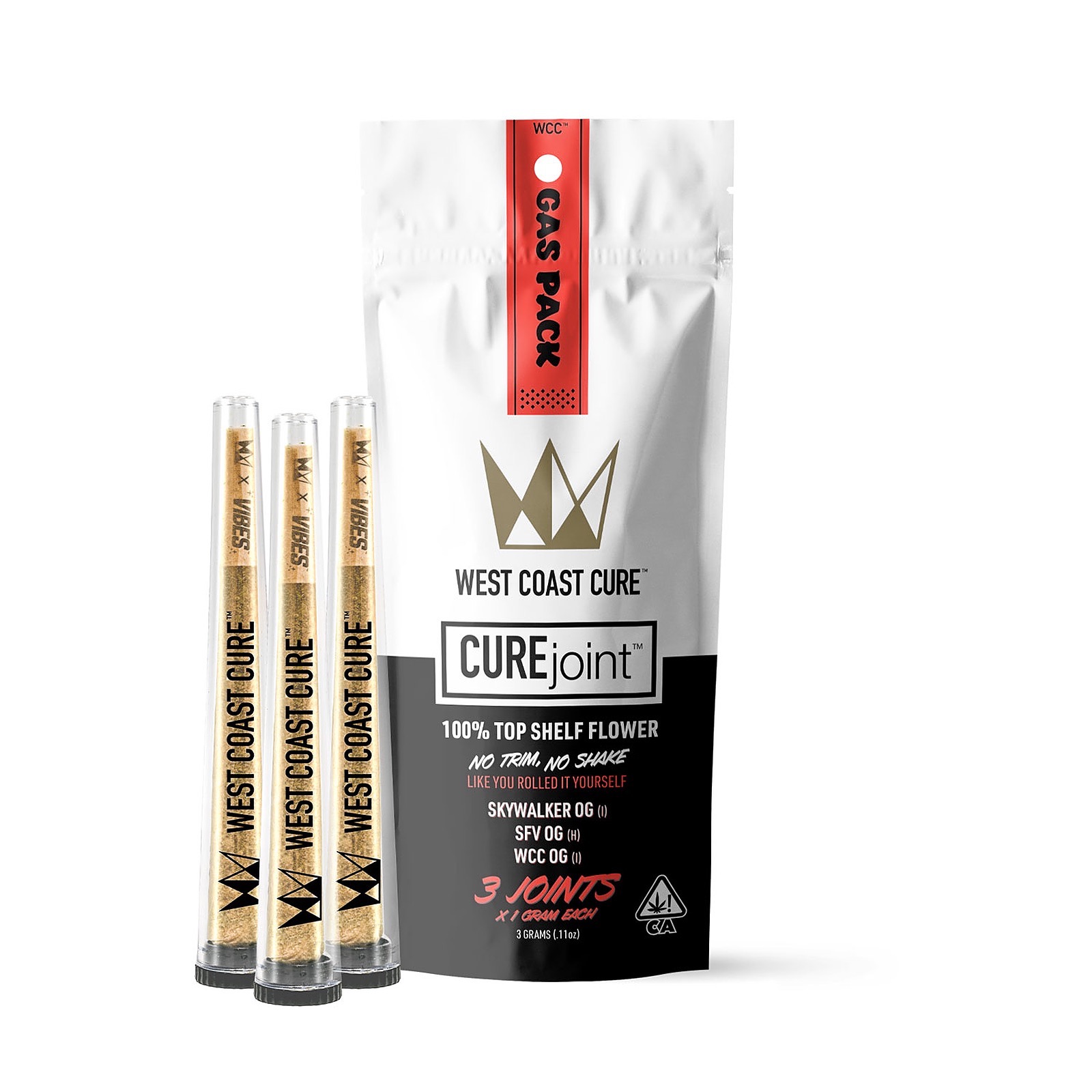 Photograph of product: 3pk Gas Pack-West Coast Cure