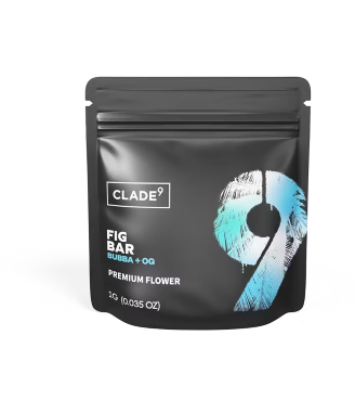 Photograph of product: Clade9 Flower 1g- Fig Bar