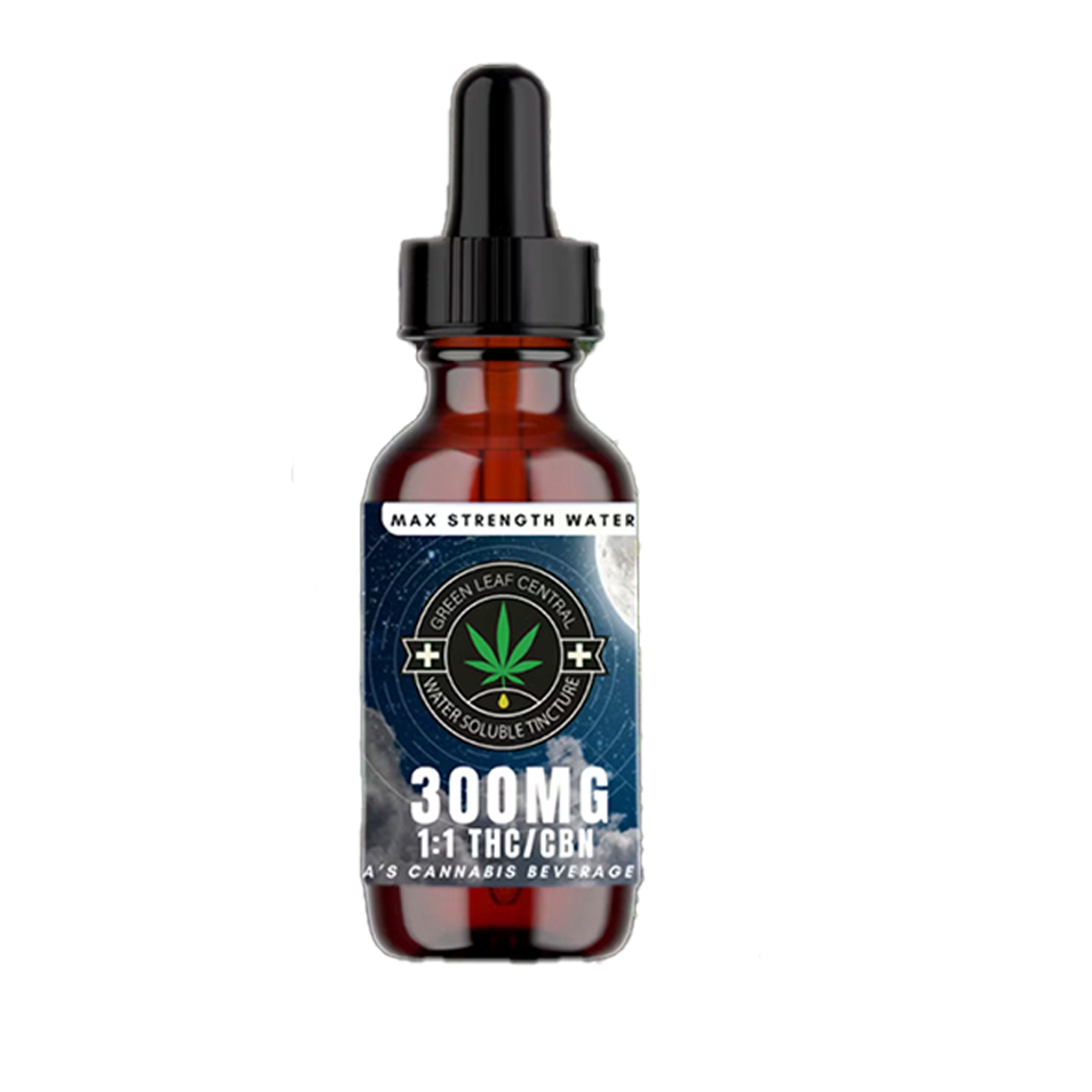 Photograph of product: Water Soluble Tincture | 300mg TH-oui | Green Leaf Central