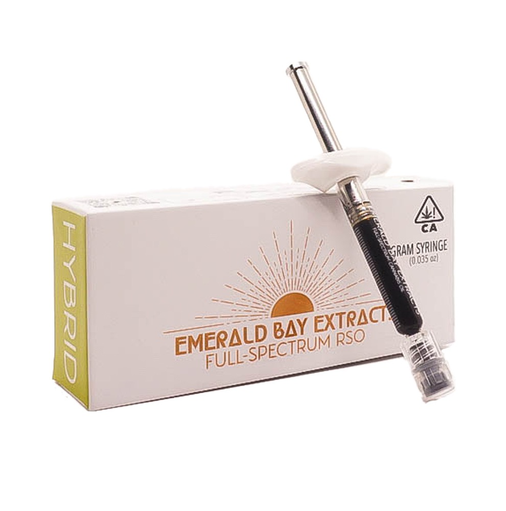 Photograph of product: Emerald Bay, 1.0g RSO (H), Moroccan Peaches