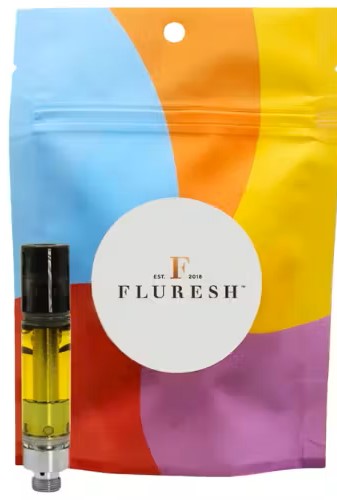 Photograph of product: Fluresh: Green Kush 1G Cartridge