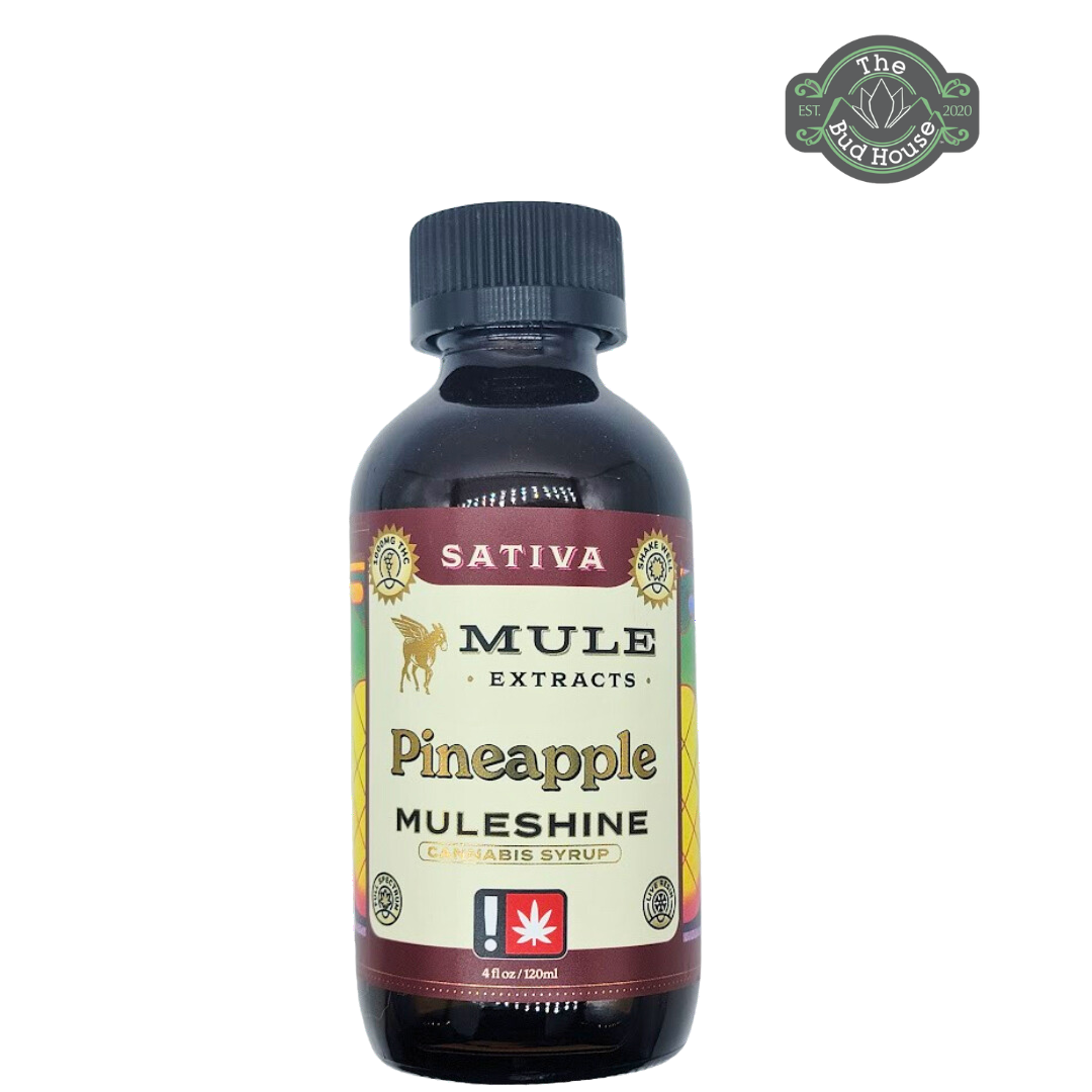 Photograph of product: MuleShine 4oz PINEAPPLE (Oui'd) 1000mg Tincture