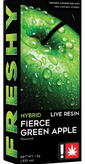 Photograph of product: Freshy Live Resin + Botanical Terps Carts: Green Apple - 