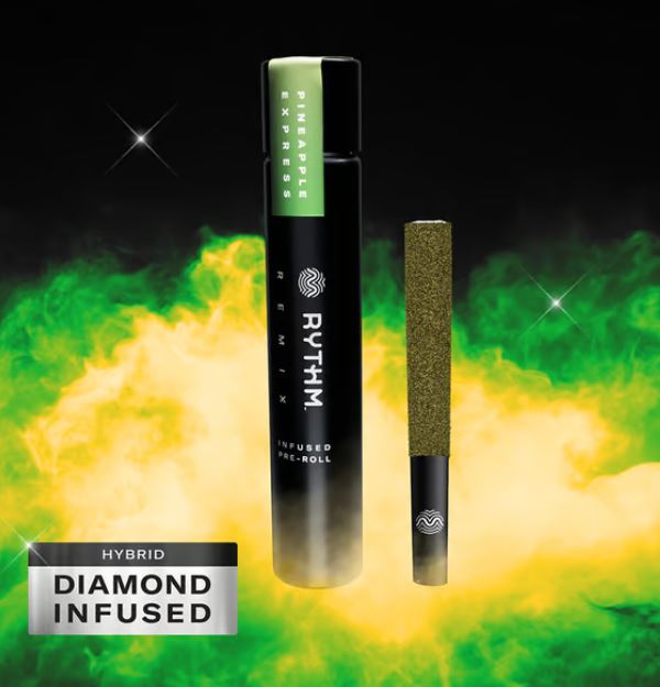 Photograph of product: Rythm REMIX: Pineapple Express | Infused Pre-Roll
