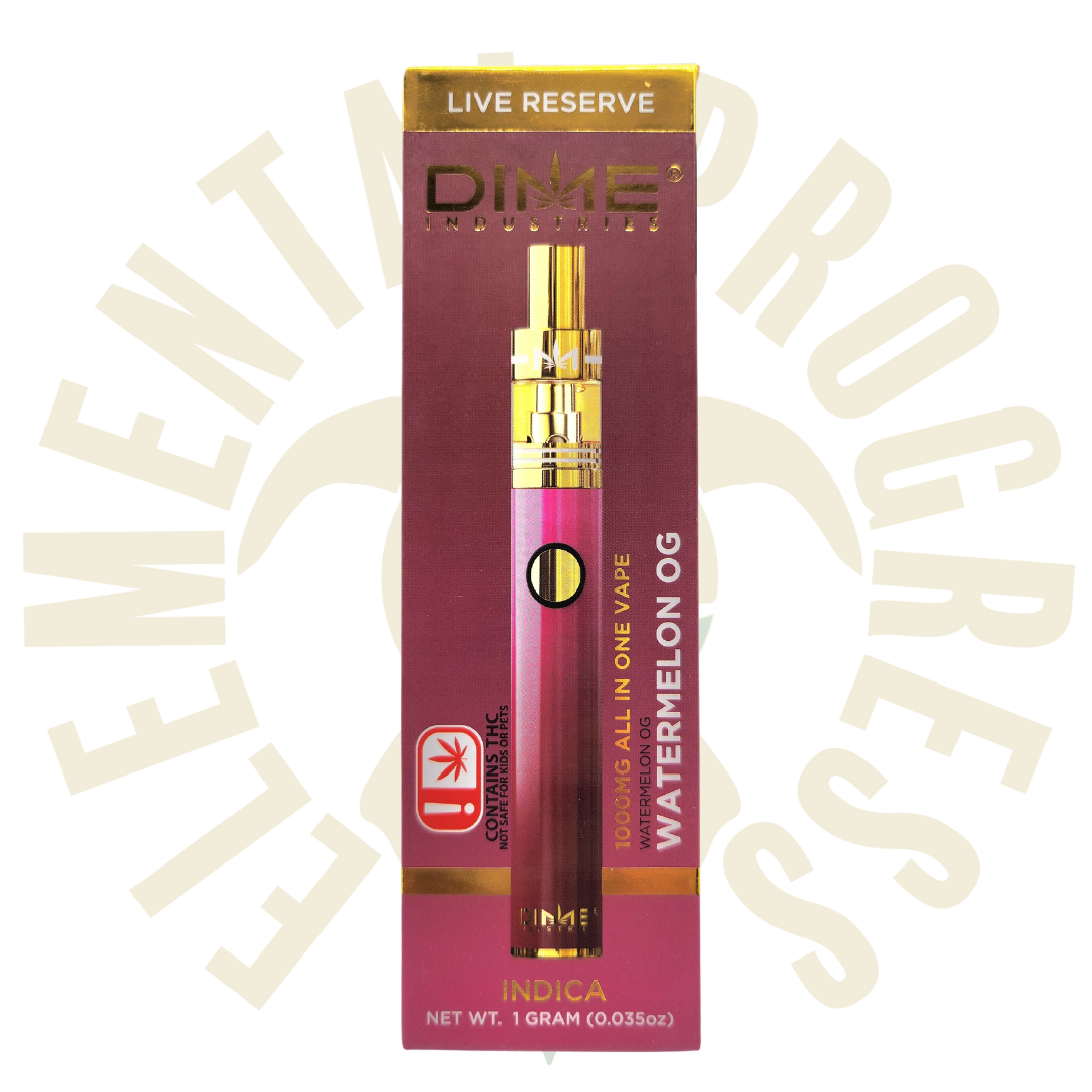 Photograph of product: DIME - Live Reserve - Watermelon OG