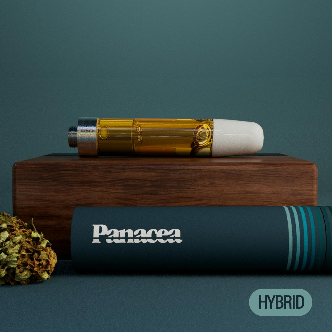 Photograph of product: Panacea | 1G Lemon Cookies Live Resin Cartridge