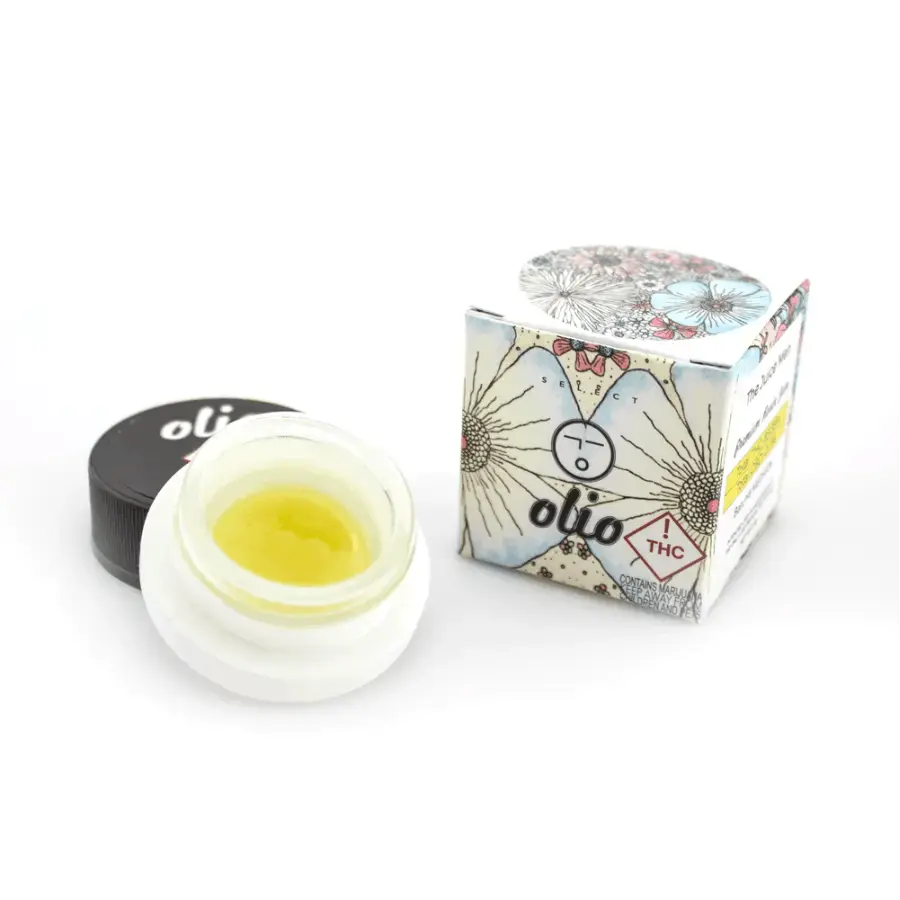 Photograph of product: Olio | Jelly Roller | Cold Cured Live Rosin | 1g
