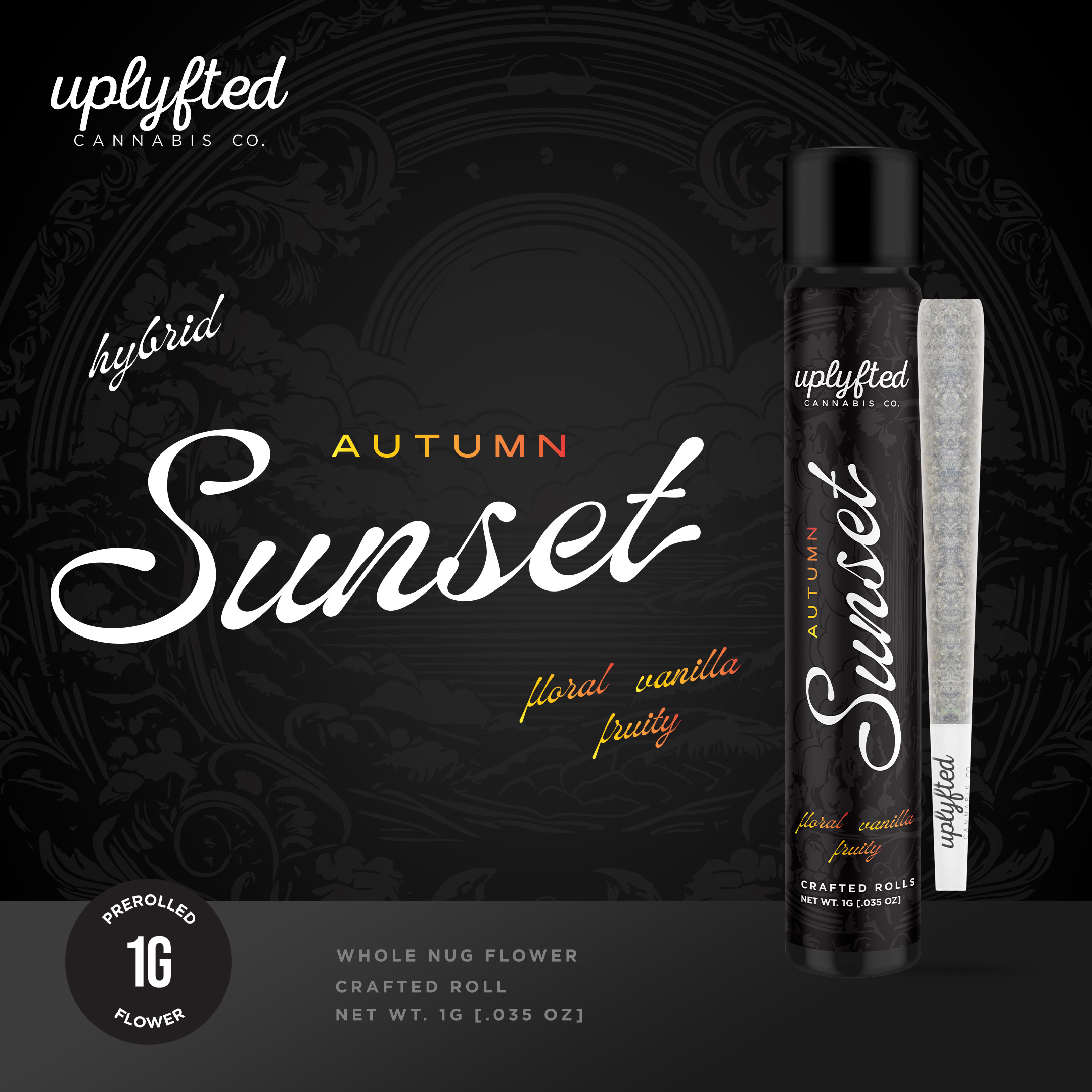 Photograph of product: Uplyfted Autumn Sunset Pre-Roll