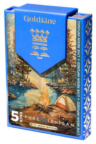 Photograph of product: GOLDKINE | ICC | Infused Preroll Pack | Pure Michigan