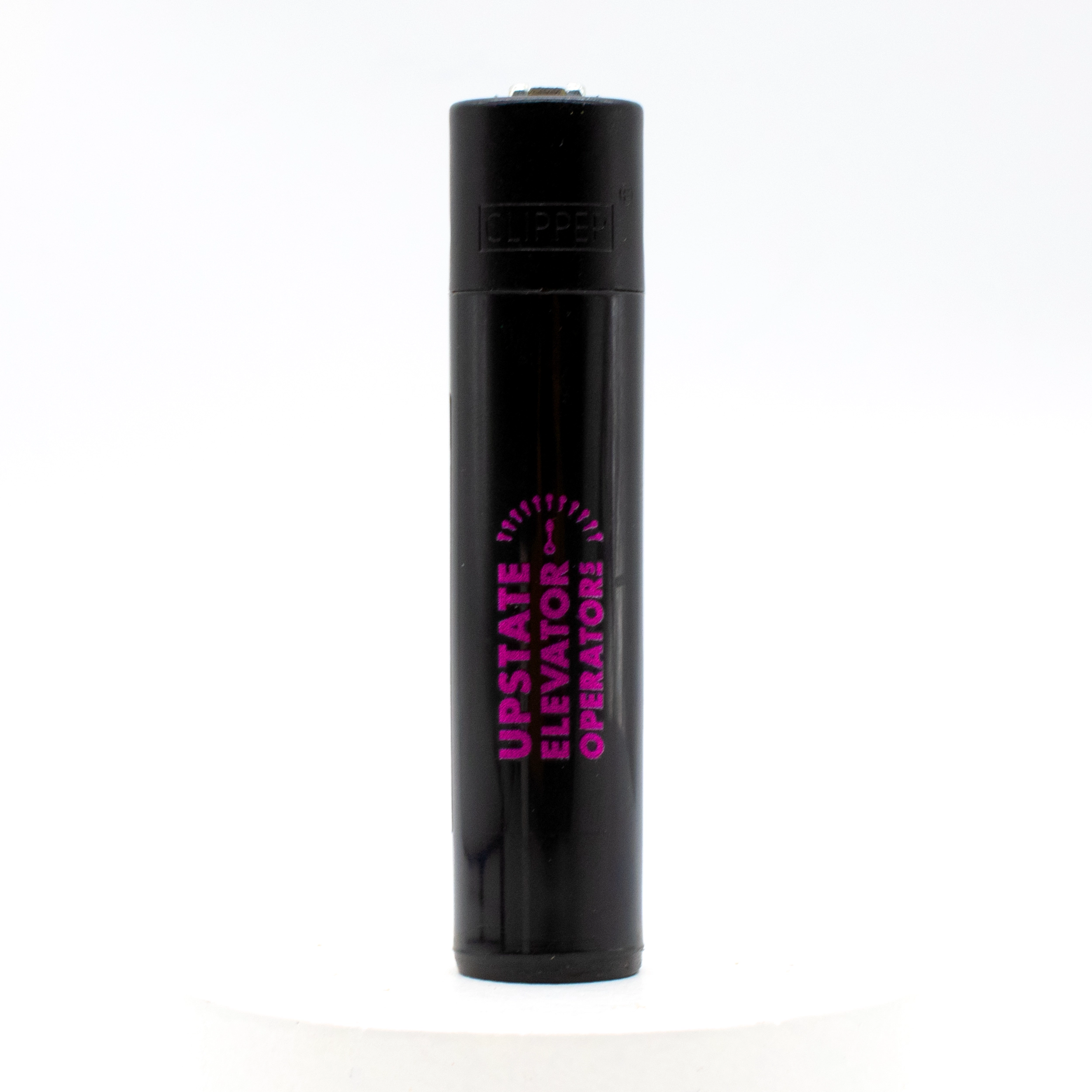 Photograph of product: Upstate Elevator Black Clipper Lighter
