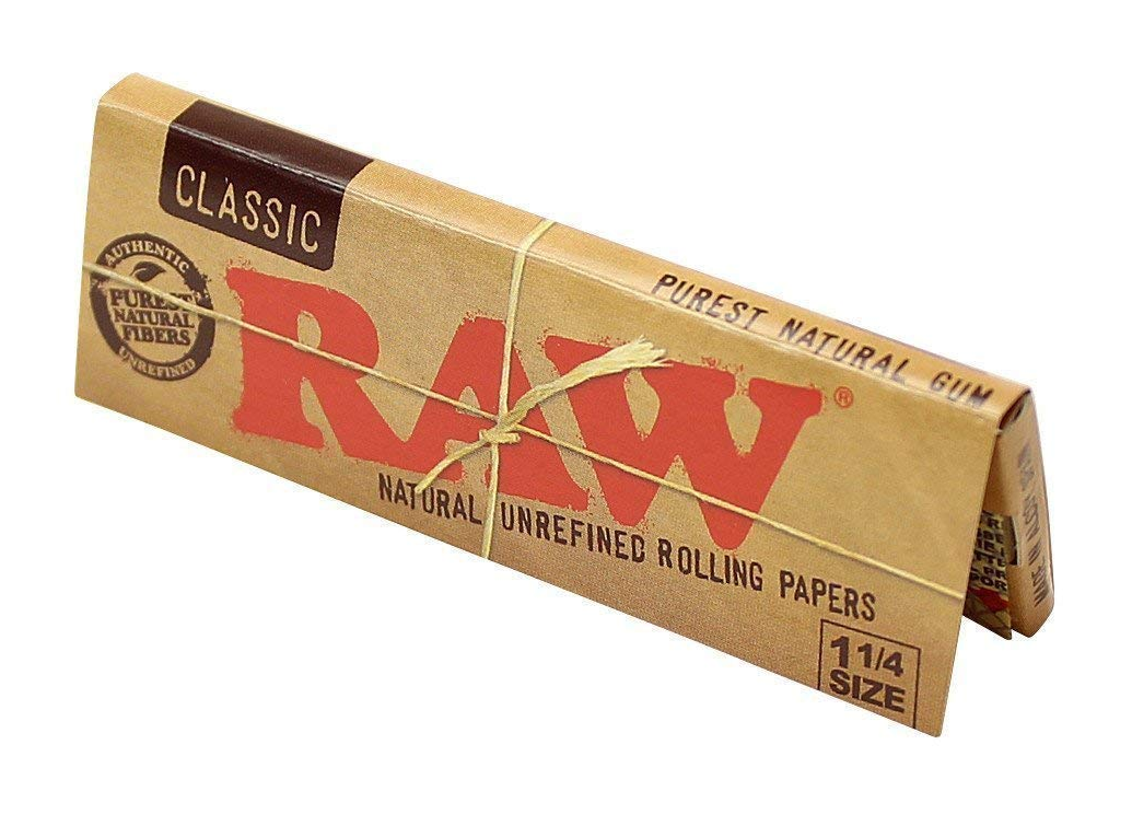 Photograph of product: RAW Classic 1.25 Size Rolling Papers
